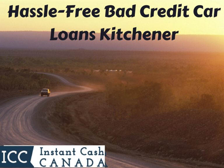 Hassle-Free Bad Credit Car Loans Kitchener